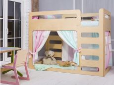 Ліжко двоярусне IndigoWood Cubed wood 190х90см